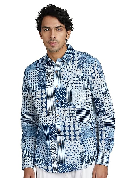 Amazon Brand- Symbol Men's Cotton Shirt